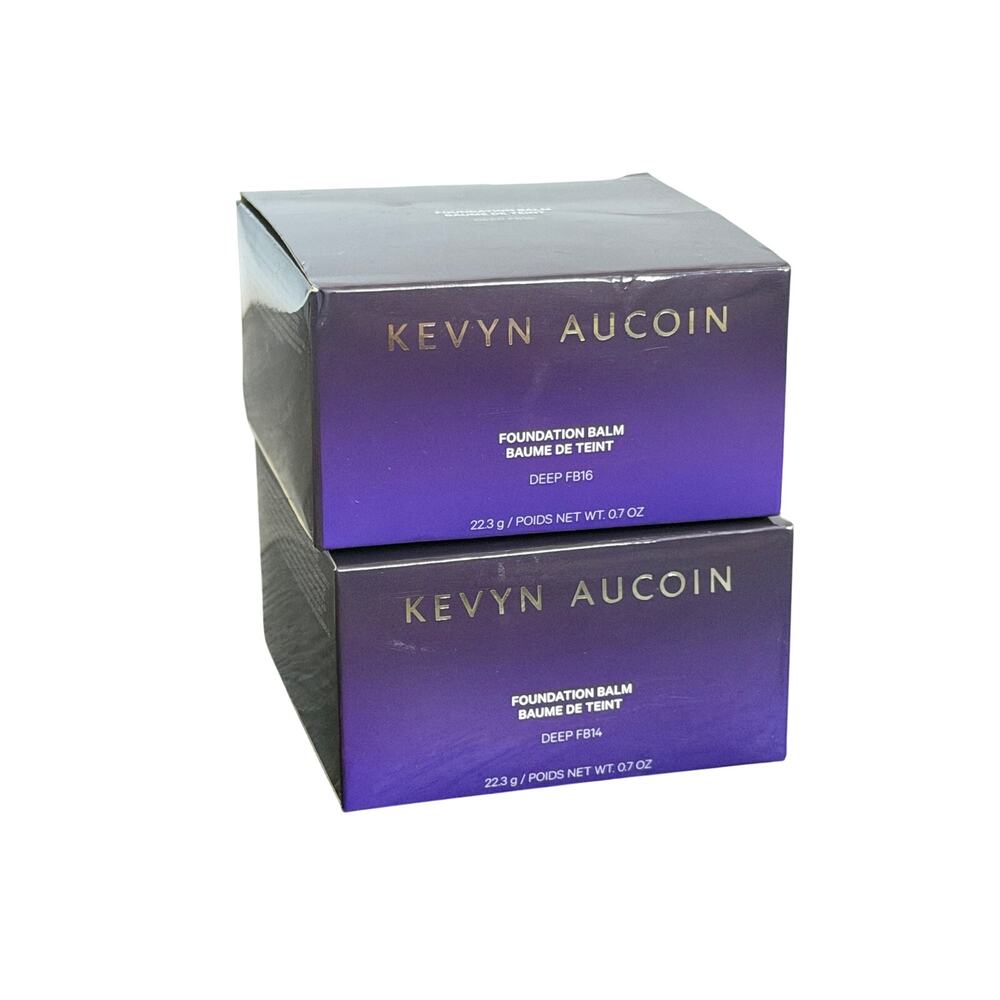 Kevyn Aucoin Foundation Balm Deep FB14 & FB16 New Full Coverage Makeup